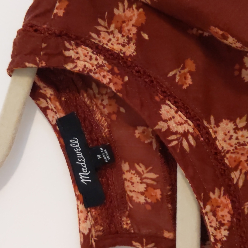 Madewell Ruffle Blouse - Picture 2 of 4